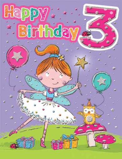 Picture of 3RD BIRTHDAY CARD